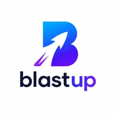 Logo de BlastUp, cliente de Luqen